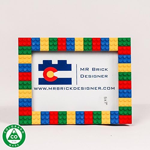 5x7 LEGO Picture Frame Multi-Color