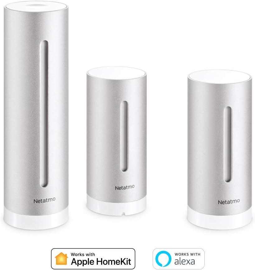 Pack Netatmo Weather Station Indoor Outdoor with Wireless Outdoor Sensor + one Additional Indoor Module - Compatible with Amazon Alexa - Image 3