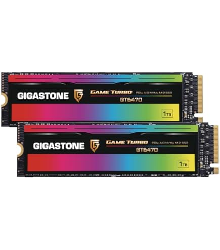 Amazon.com: Gigastone 2TB Game Turbo PCIe Gen4x4 SSD (2-Pack) Up