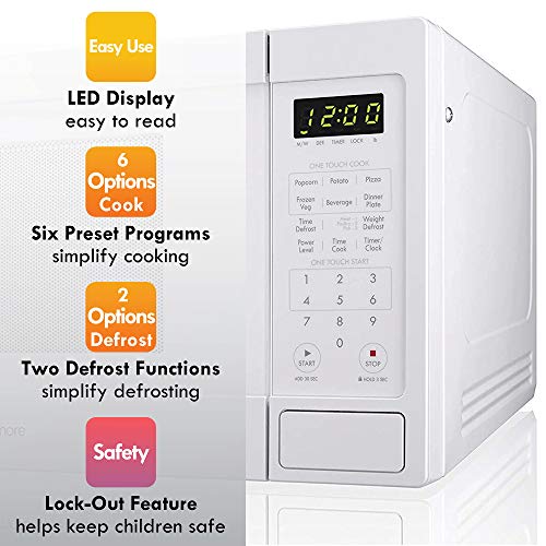 Kenmore 70922 0.9 cu. ft Small Compact 900 Watts 10 Power Settings, 12