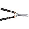 Fiskars 9191 Power Lever 8-Inch Hedge Shears With Soft Grip Handle