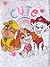 Nickelodeon Patrol Paw Girls Pajamas 2 Piece Set Tight Fit,White ,3T