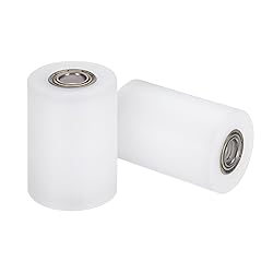 uxcell 2Pcs Nylon Roller Wheel with