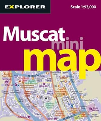 Muscat Mini Map Musmmp3 Mini Maps Explorer Publishing - 