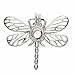 vanvene 8Pcs/Set White Gold Hollow Pearl Bead Cage Pendant Locket for DIY Necklace Earring Jewelry Making