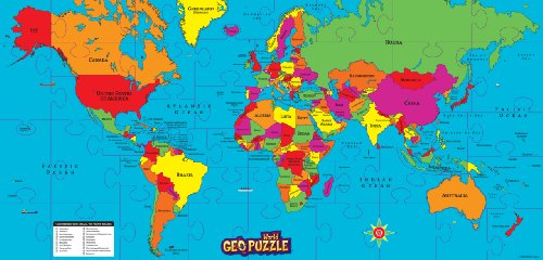 Geotoys 6 GeoPuzzles - One Box