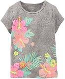 Carter's Baby Girls' Flower Print Tee (Baby)