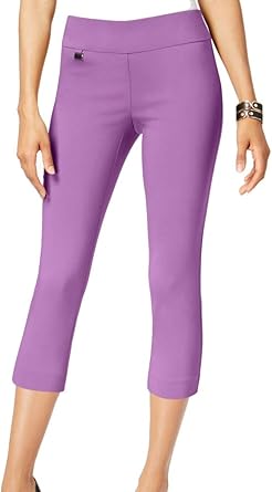 alfani tummy control pull on pants