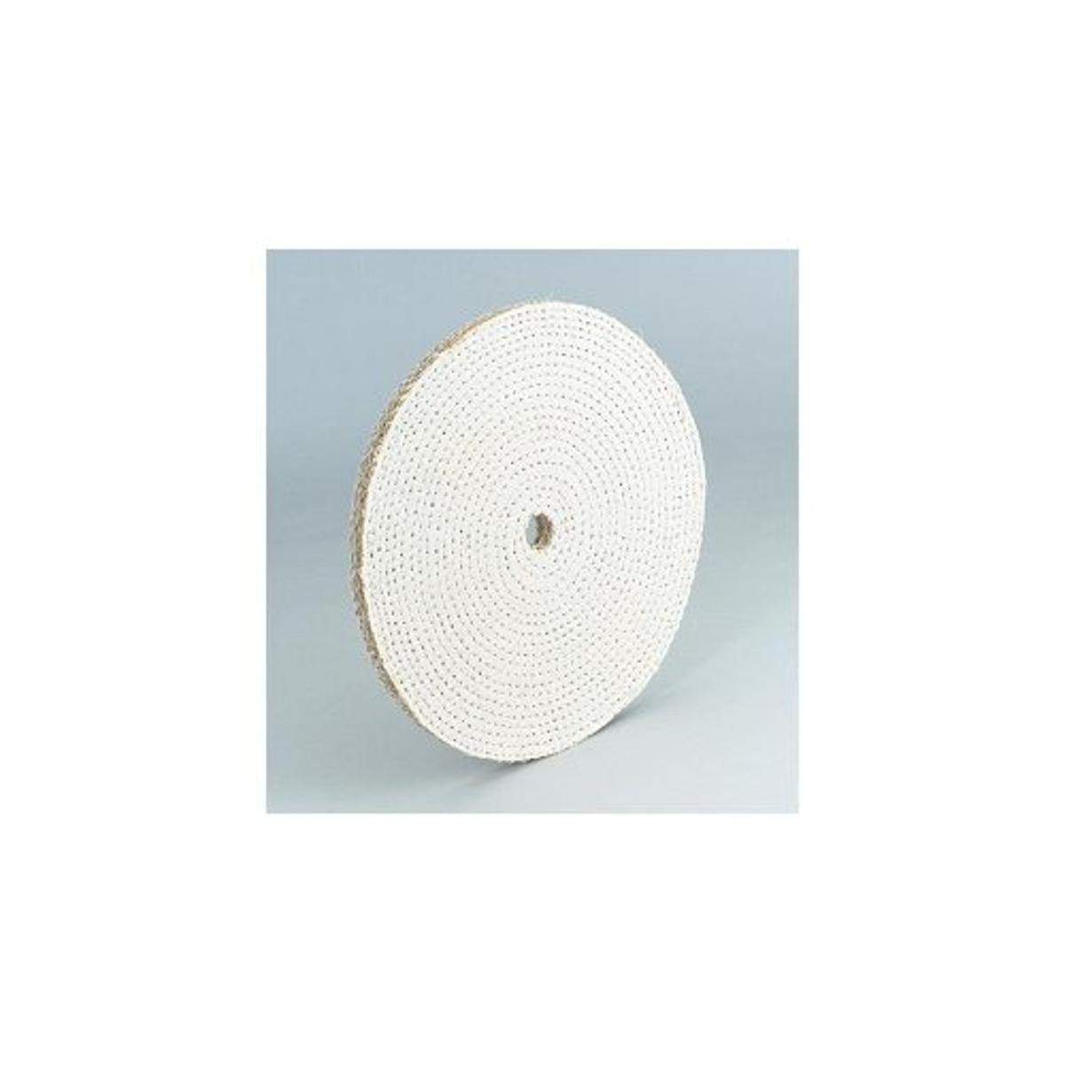 Woodstock D2523 8-Inch by 1/2-Inch by 5/8-Inch Hole Hard Sisal Buffing Wheel