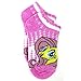 My Little Pony Girls 6 pk No Show Socks (6-8 Girls (Shoe: 10.5-4), MLP Lurex)