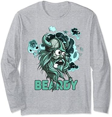 Unisex Beardy Tshirts For Beard Guys Small Heather Grey