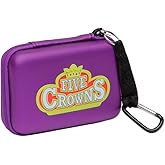 Five Crowns Travel Case – Bilingual Card Game with Soft Case and Clip, 5-Suited Rummy-Style Game for Families and Kids, 1–7 P