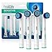 Compatible with Oral-B Electric Toothbrush Sensitive Replacement Head Generic - 8-Pack | Gentle-Action Tooth Brush Heads with Dupont Bristles | Sensitive Gums & Teeth & Gentle Whitening Action | Braun