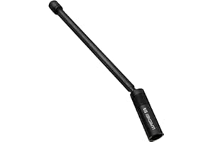 LLNDEI 5/8" Swivel Magnetic Spark Plug Socket, 360 Degree Spark Plug Socket 3/8" Drive 11" Length, Strong Magnetic Grip Swivel Socket for Efficient Spark Plug Changes, CR-V Steel