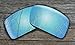 Littlebird4 Replacement Sunglasses Lenses Compatible with Oakley Eyepatch 2, Polarized with UV Protection-Ice Blue