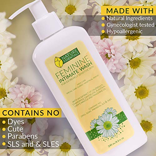 Natural Feminine Intimate Wash Gel Women Hypoallergenic Intimate Gel