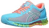 ASICS Women's Gel-Quantum 360 cm Running Shoe, Aquarium/White/Flash Coral, 9 M US