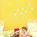 VancyTop Silver Stars Mirror Effect Acrylic Wall Sticker for Kids' Room Nursery Babys' Room Decoration