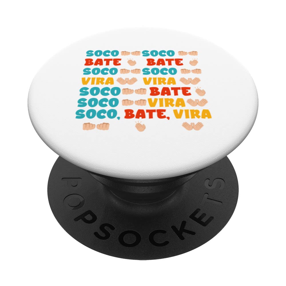Soco Bate Vira Music Dance Party PopSockets Swappable PopGrip