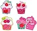 Peaceable Kingdom Cherry Cupcake Scratch & Sniff 28 Card Super Valentines Pack