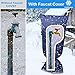 POKONBOY 2 Pack Large Outdoor Faucet Cover - Hose Bib / Freeze Pipe Faucet Socks Insulated for Winter Freeze Protection - 21.7 x 7.8 Inches Large Size