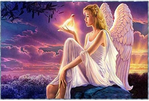 Ikevan DIY Diamond Painting Cross Stitch 5D Embroidery Paintings Rhinestone Pasted (Design A)