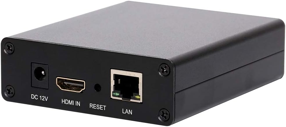 URayCoder HDMI Video Encoder IPTV HD Video Audio to RTMP YouTube Facebook Live Broadcast Streaming Encoder for IPYV, Live Broadcast Support HTTP RTSP RTMP HLS M3U8 ONVIF etc