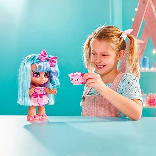 Kindi Kids Fun Time Friends - Pre-School Play Doll, Bella Bow - for Ages 3+ | Changeable Clothes and Removable Shoes