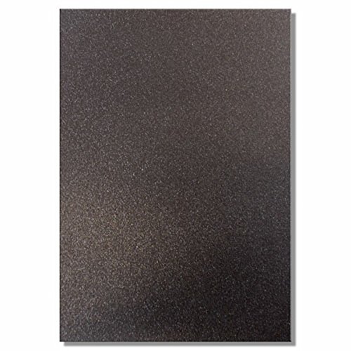 Dovecraft A4 Glitter Card, Jet Black
