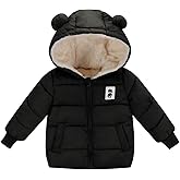 Fumdonnie Newborn Baby Girls Fleece Outerwear Jacket Toddler Winter Coat Infant Clothes
