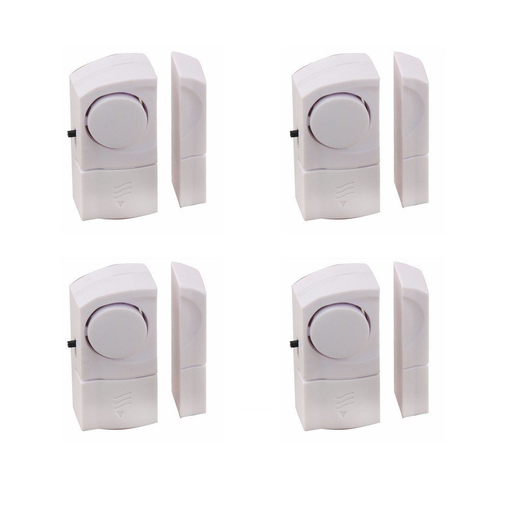 WINDOWS DOORS BURGLAR INTRUDER ALARMS - SET OF 4 - INTERHOME©