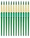 Royal Brush Big Kids Choice Paint Brush, Round, Size 8, Pack of 12 - 1300673