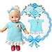 bbww Set of 6 Handmade Lovely Baby Doll Clothes Dress Outfits Costumes for 14-15-16 Inch American Girl Cloth Holiday