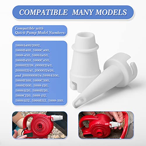 Quick Pump Fitting Replacement Nozzle, Valve Adaptors, Air Pump Nozzles