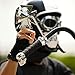 HAMIST Couples Seamless Skull Face Tube Mask Black&Red