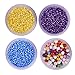 VIVOE Slime Supplies Kit - 72 Packs Slime Beads Charms Include Foam Balls, Fishbowl Beads, Glitter, Fruit Slices, Pearls, Slime Mylar Flake, Slime Containers for Arts Crafts Orna(72 pack Supplies Kit)