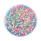 Unicorn Butter Slime 8 oz Cotton Candy Scented w/ Glitter & Foam Beads Handmade Package Stress Relief Floam Party Favor