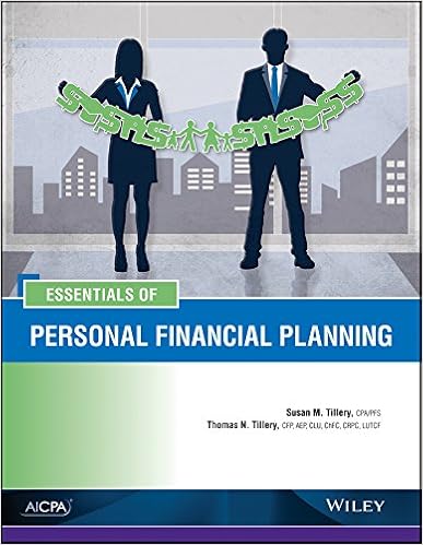 Essentials Of Personal Financial Planning Aicpa Susan M
