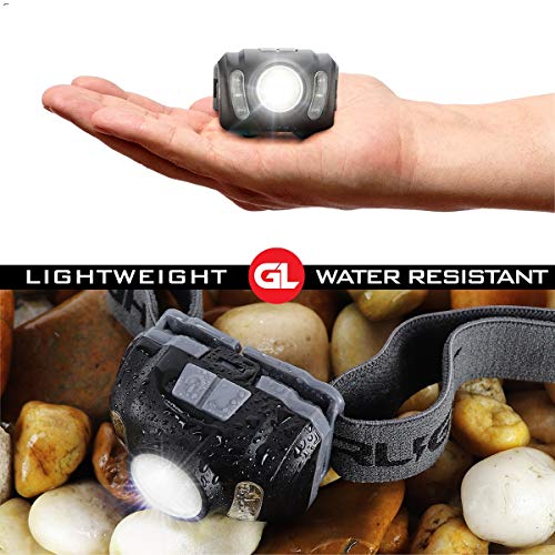 GearLight LED Headlamp Flashlight X500 [2 PACK] - 210 Lumens, 6 Hour Runtime, Multi-Color Flood Light, Running, Camping, and Hunting Headlamps - Best Head Lamp for Adults and Kids - Thumbnail 3