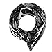 Women and men's Modal Super Soft Oblong Scarf 7312 Inches (black)
