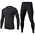 Set Base Layer Compression Per Bambini - Maglia E Pantaloni Termici Per Sport, Poliestere - Foto 10