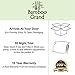 babymommy Bamboo ADJUSTABLE Shredded Memory Foam Pillow - FIRM - Micro-Vented Cover with Zipper Hypoallergenic and Dust Mite Resistant - by Grand - KING