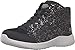 Skechers Women's Burst Own The Night High Top,Black,US 9 M