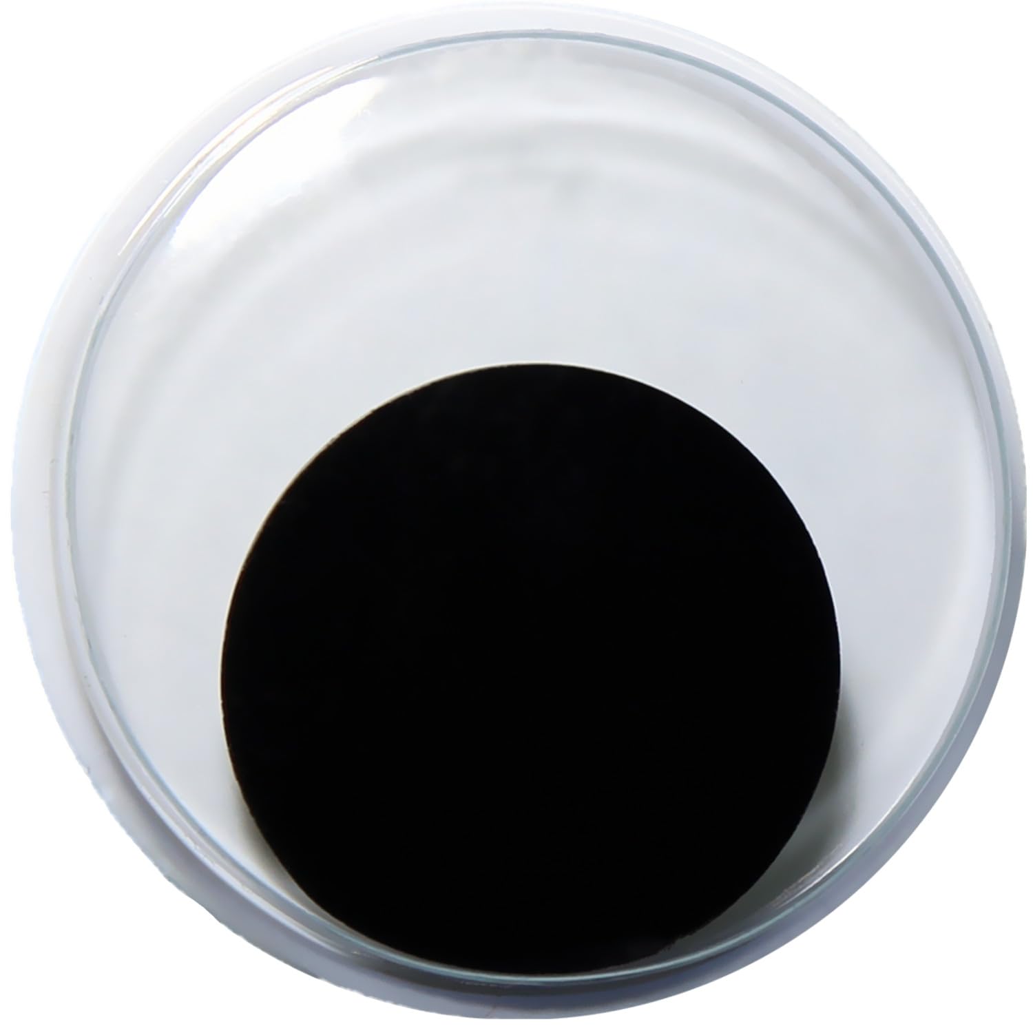 View 1 of 1.57 inch Wiggle Googly Eyes (16 Pack) 40 mm with Self-Adhesive for Art Craft (Black and White)