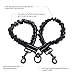 Double Dual Dog Leash,Petender No Tangle Dog Lead with Padded Handle for Two Dogs(5-6 Feet)
