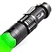 Ultrafire Green Light Flashlight Hunting Flashlights Green Color Torch 7W Mini Flashlight Portable Torch 3-Modes Adjustable Focus Waterproof Lamp
