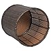 Best Choice Products Outdoor Wicker Rattan Barrel Side Table Patio Furniture Garden Backyard Pool