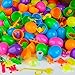 YIHONG 120 Pcs Toy Prefilled Easter Eggs, Colorful Plastic Easter Eggs for Easter Theme Party Favor, Easter Eggs Hunt, Basket Stuffers Fillers, Classroom Prize Supplies