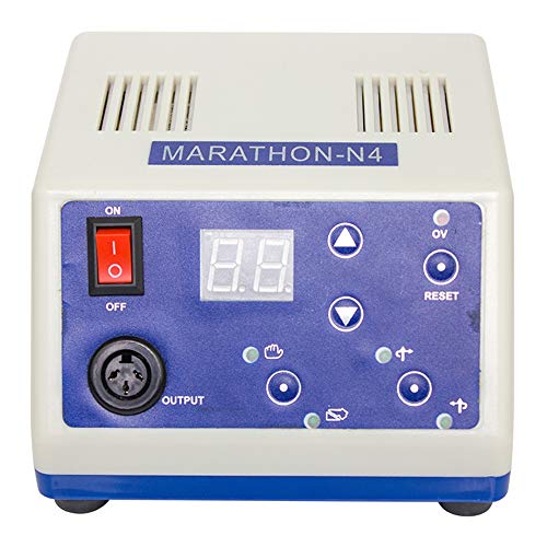 35000RPM Electric Nail Drill Manicure Pedicure Tools Electric Professional with Indicator Light Rechargeable Nails File Pedicure for Acrylic Gel Nails Strong Speed Foot Pedal