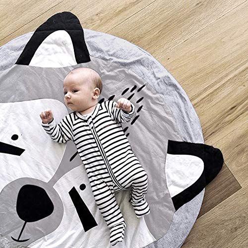 Children's play mat, USHOT Soft Cotton Baby Kids Game Gym Activity Play Mat Crawling Blanket Floor Rug New
